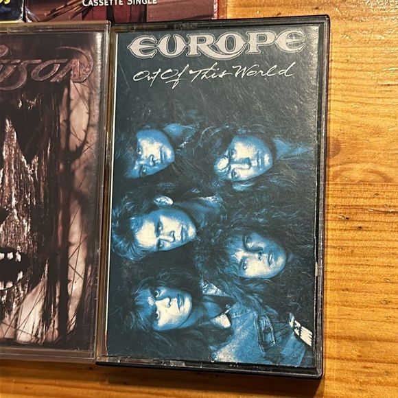 5pc Cassette Bundle: Poison, Europe, Extreme, Tears for Fears, 80s Tapes - Picture 4 of 8